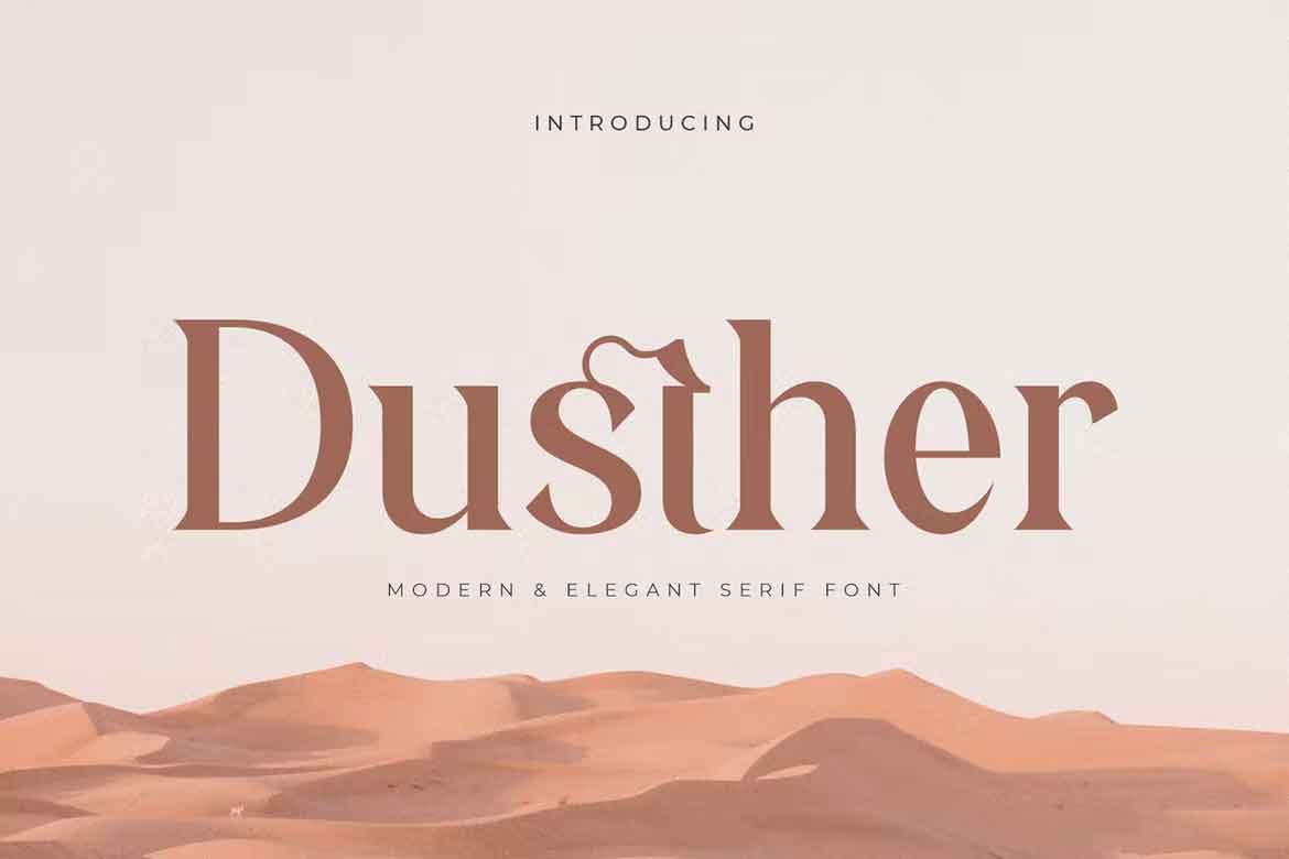 Dusther Font