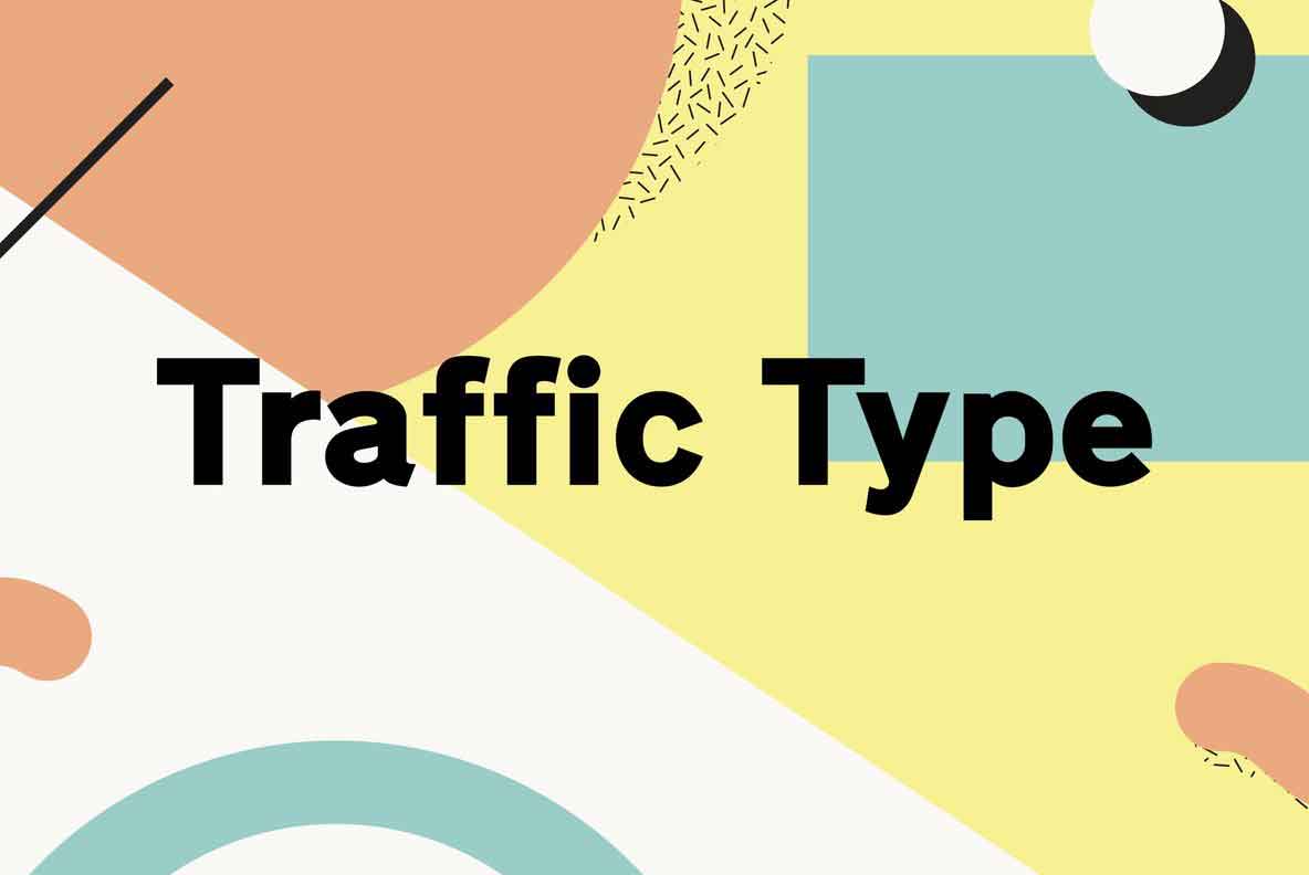 Traffic Type Font Family