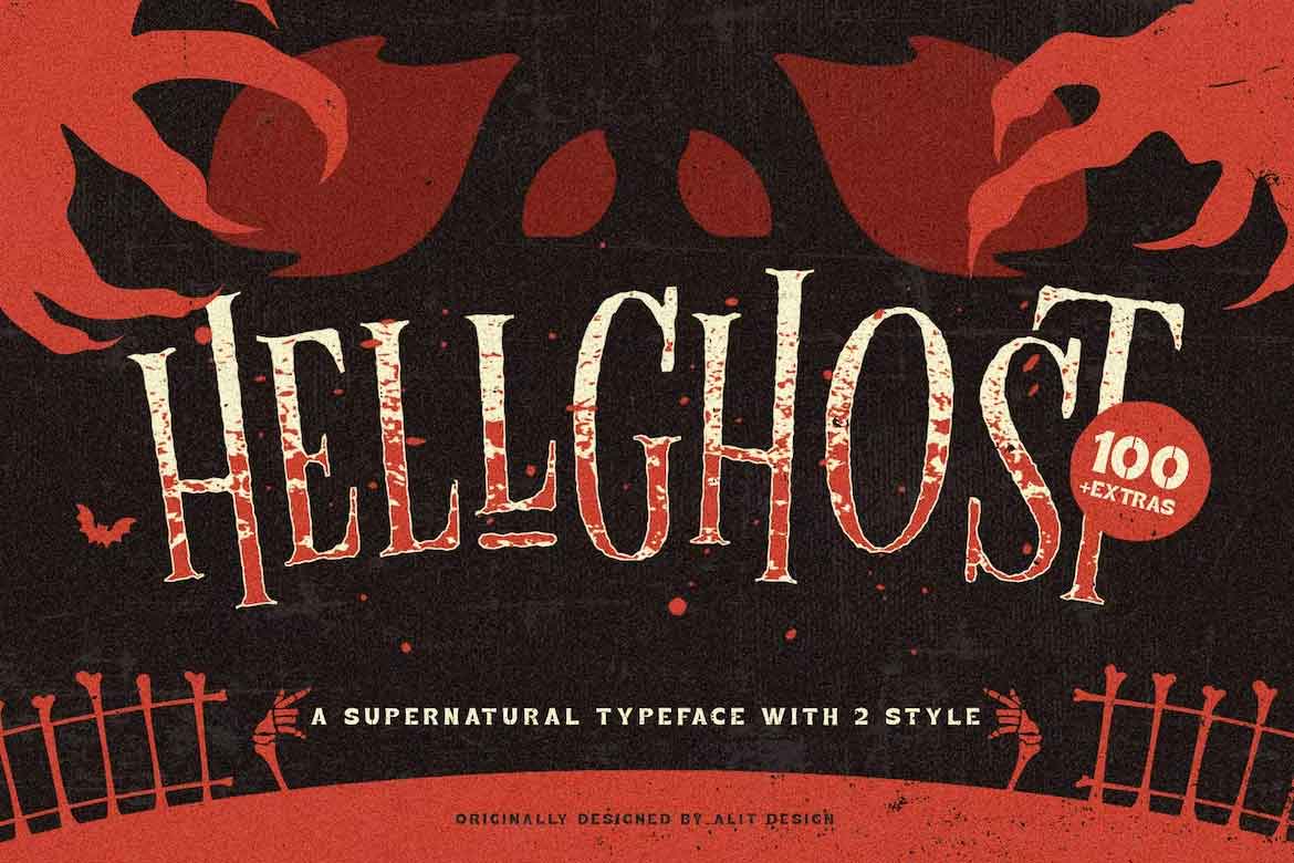 Hellghost Typeface