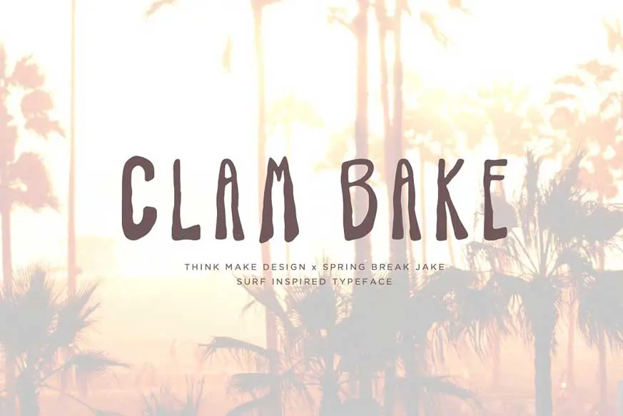 Clam Bake Font