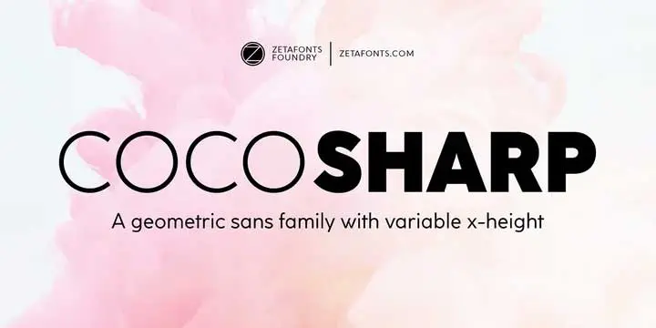 Coco Sharp Font Family