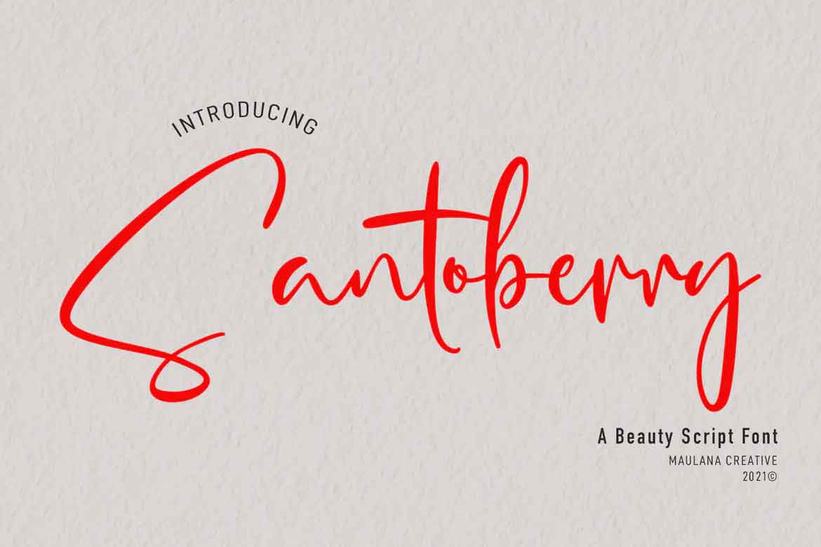 Santoberry Font