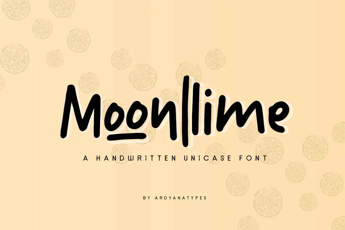 Moonlime Font