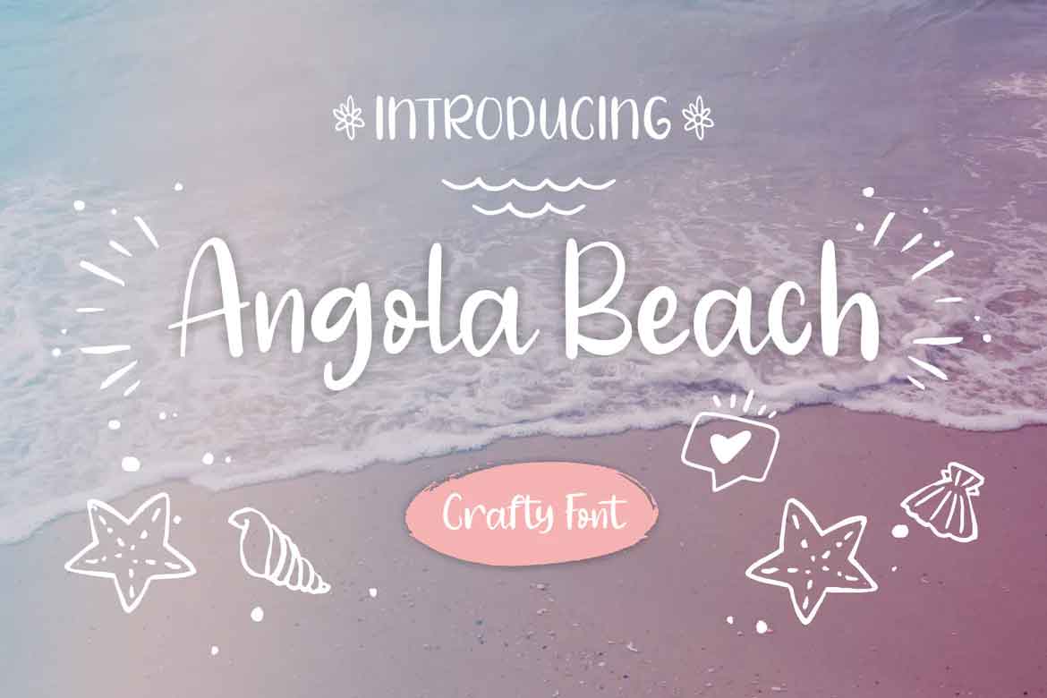 Angola Beach Font