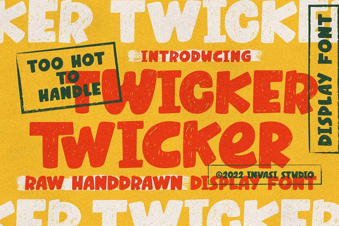 Twicker Font