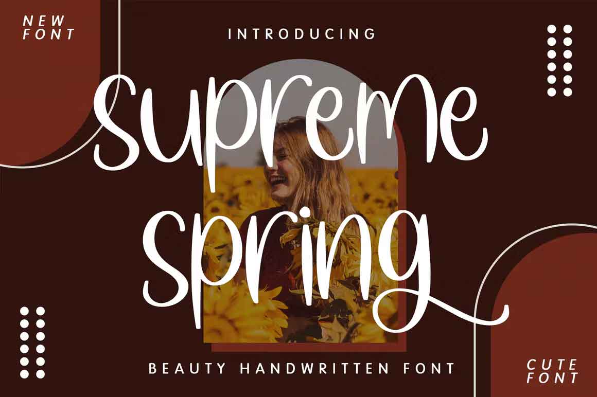 Supreme Spring Font