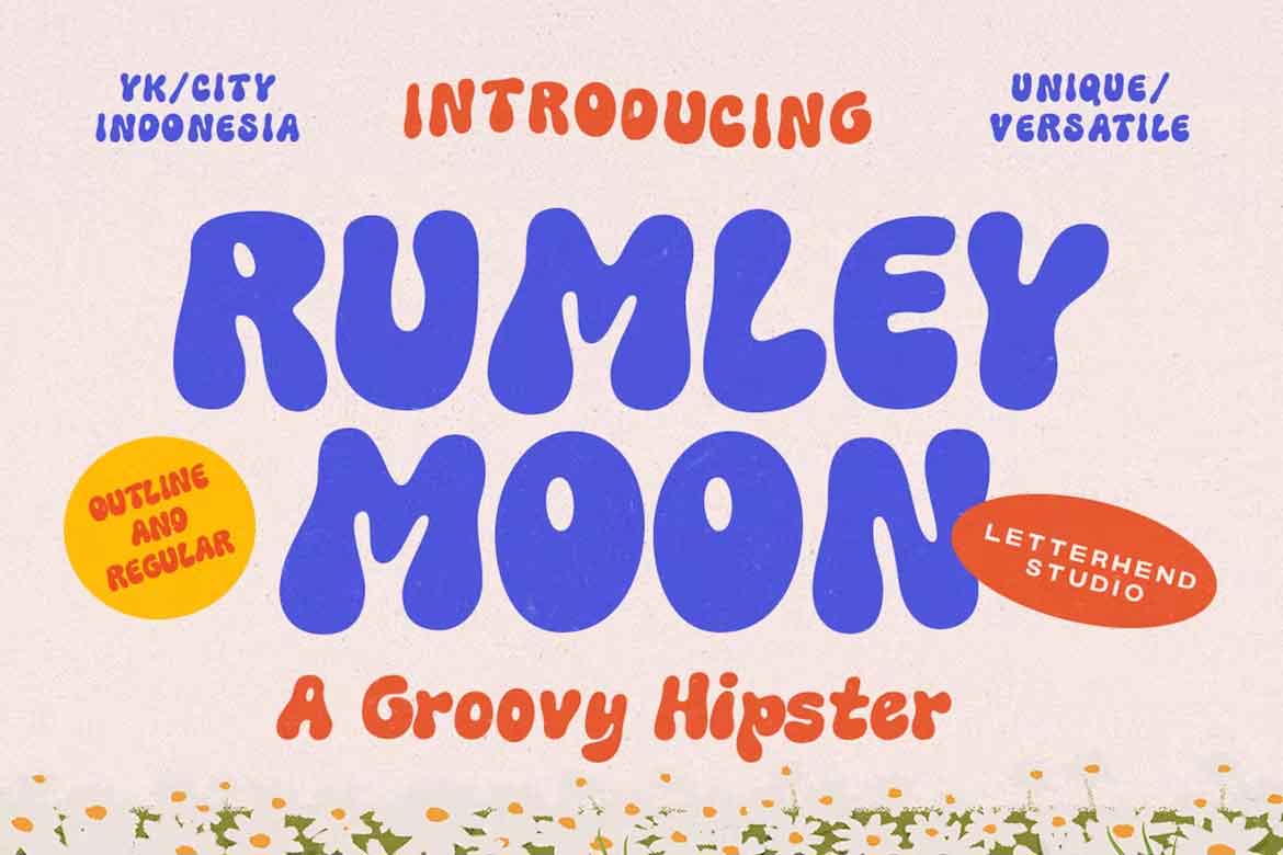Rumley Moon Font