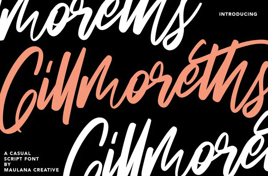 Gillmoreths Font