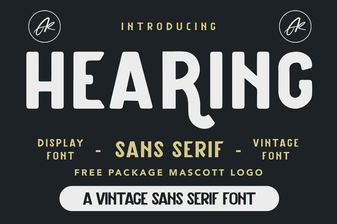 Hearing Font