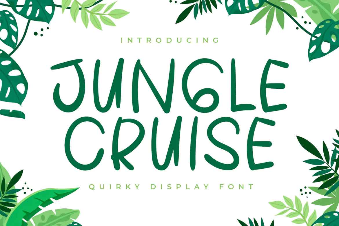 Jungle Cruise Font