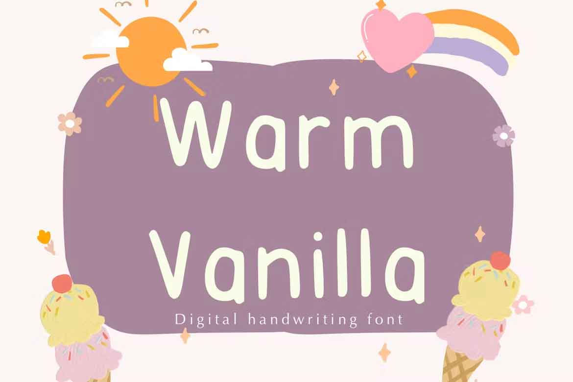 Warm Vanilla Font