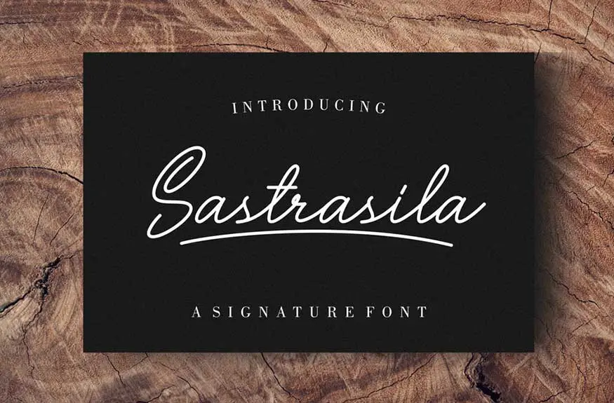 Sastrasila Monoline Signature