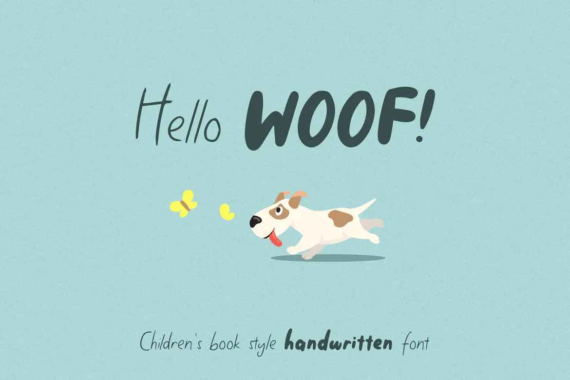 Hello Woof Font