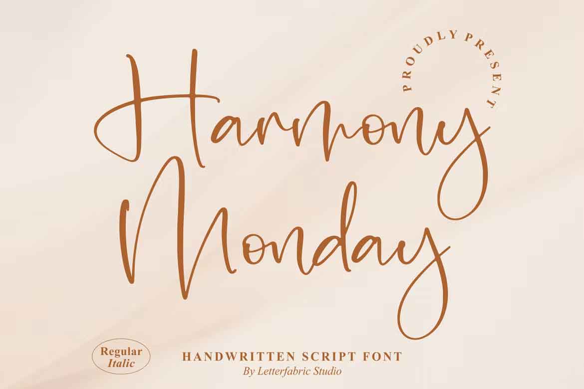Harmony Monday Font