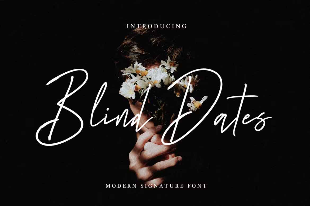 Blind Dates Font