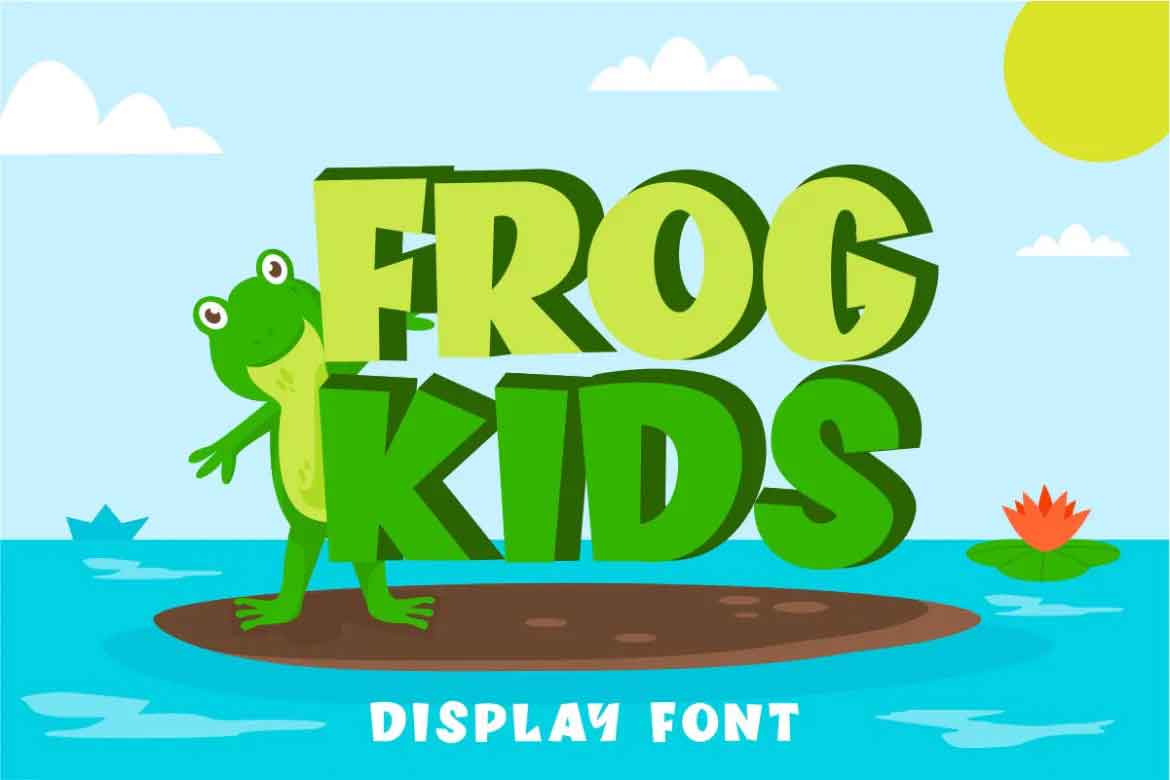 Frog Kids Font