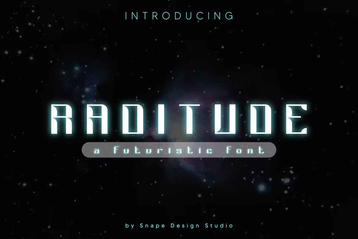 Raditude Font