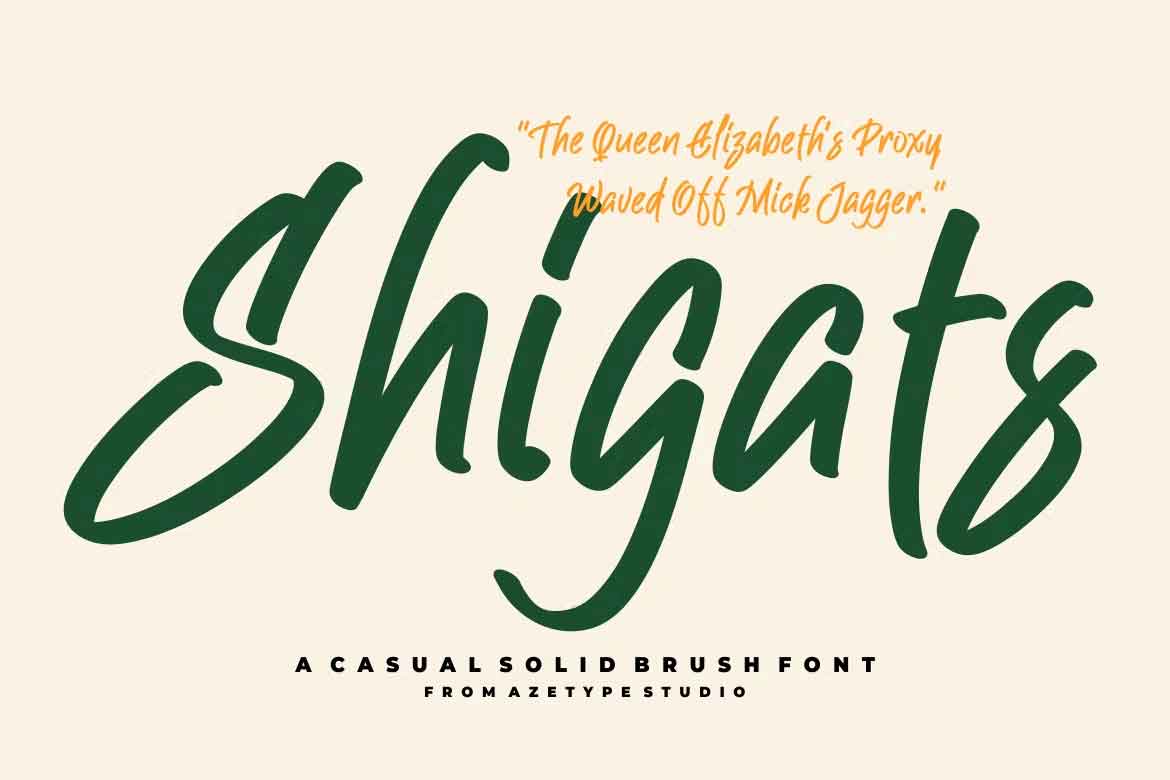 Shigats Font