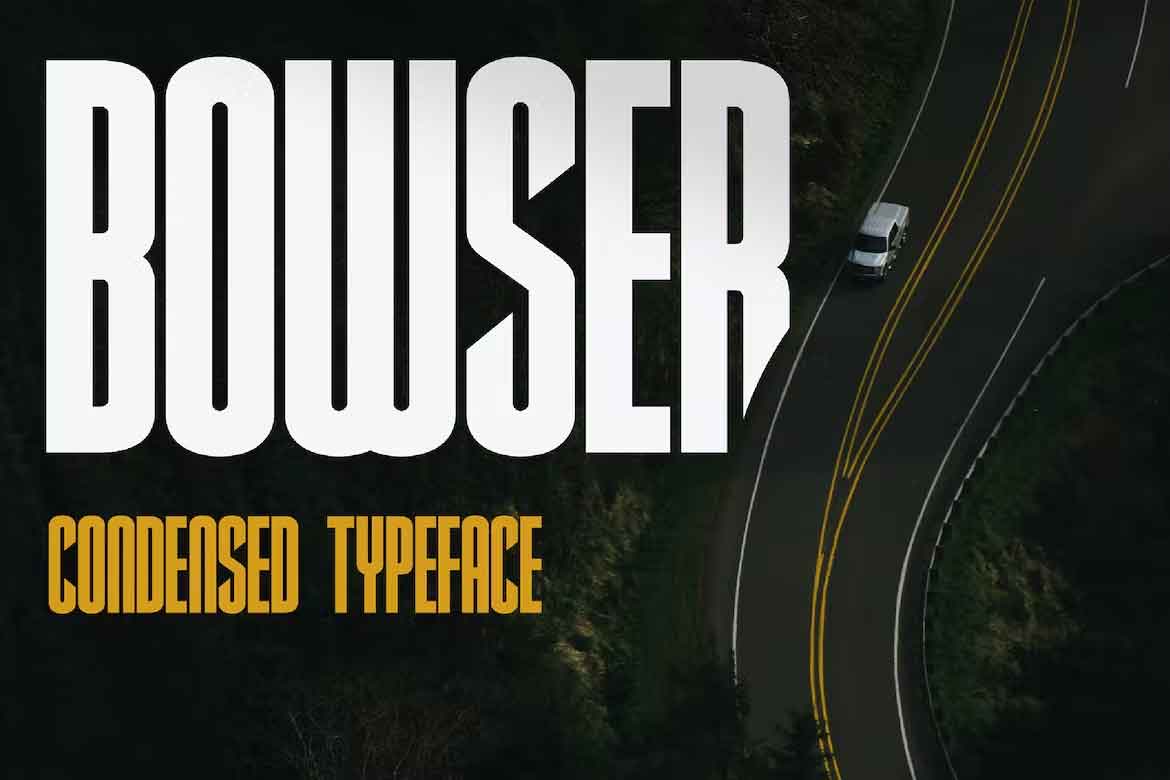 Bowser Font