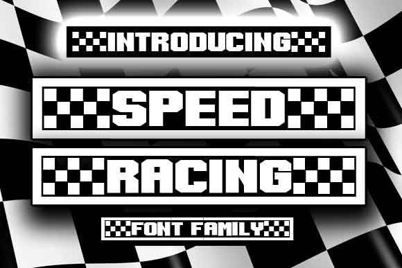 Speed Racing Font