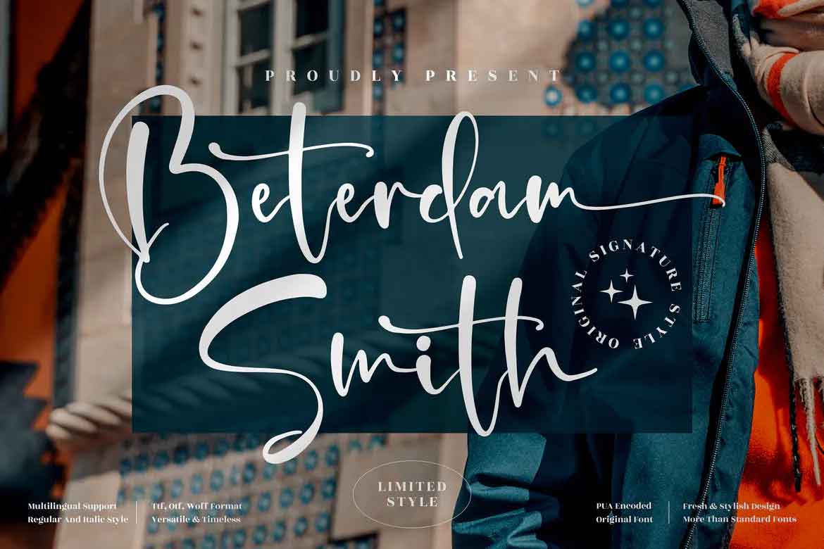 Beterdam Smith Font