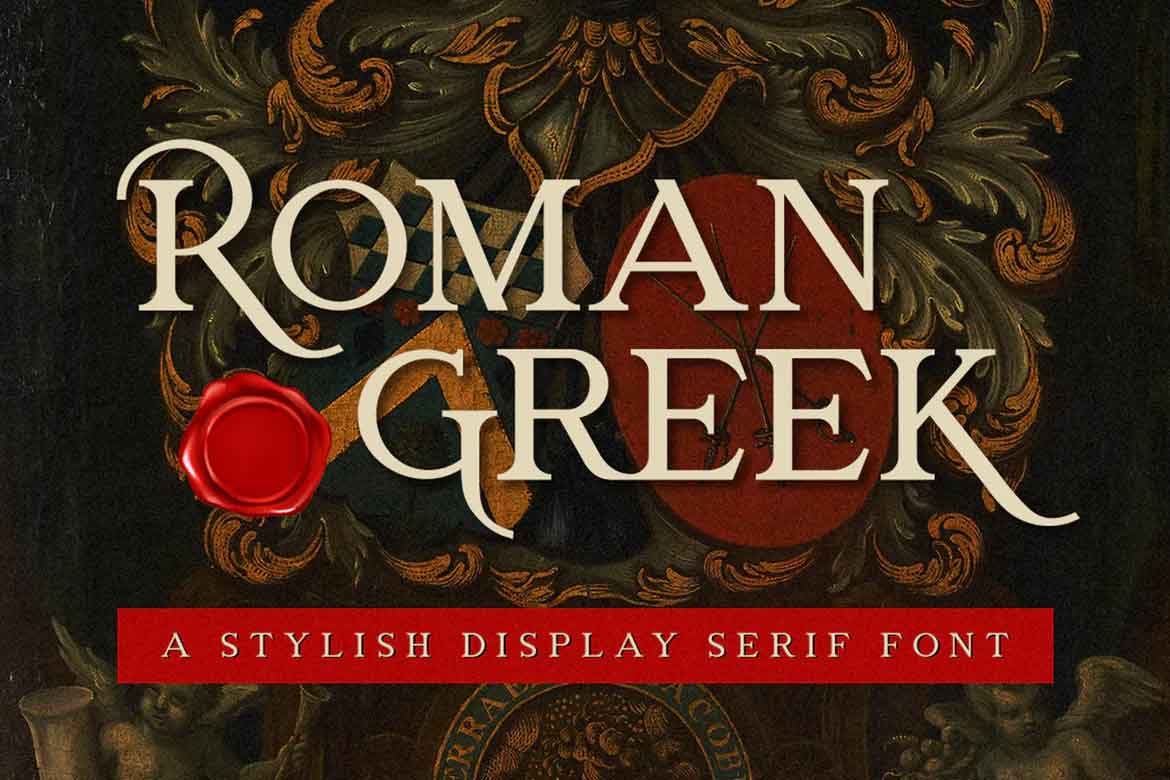 Roman Greek Font