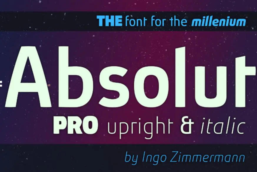 Absolut Pro Upright & Italic