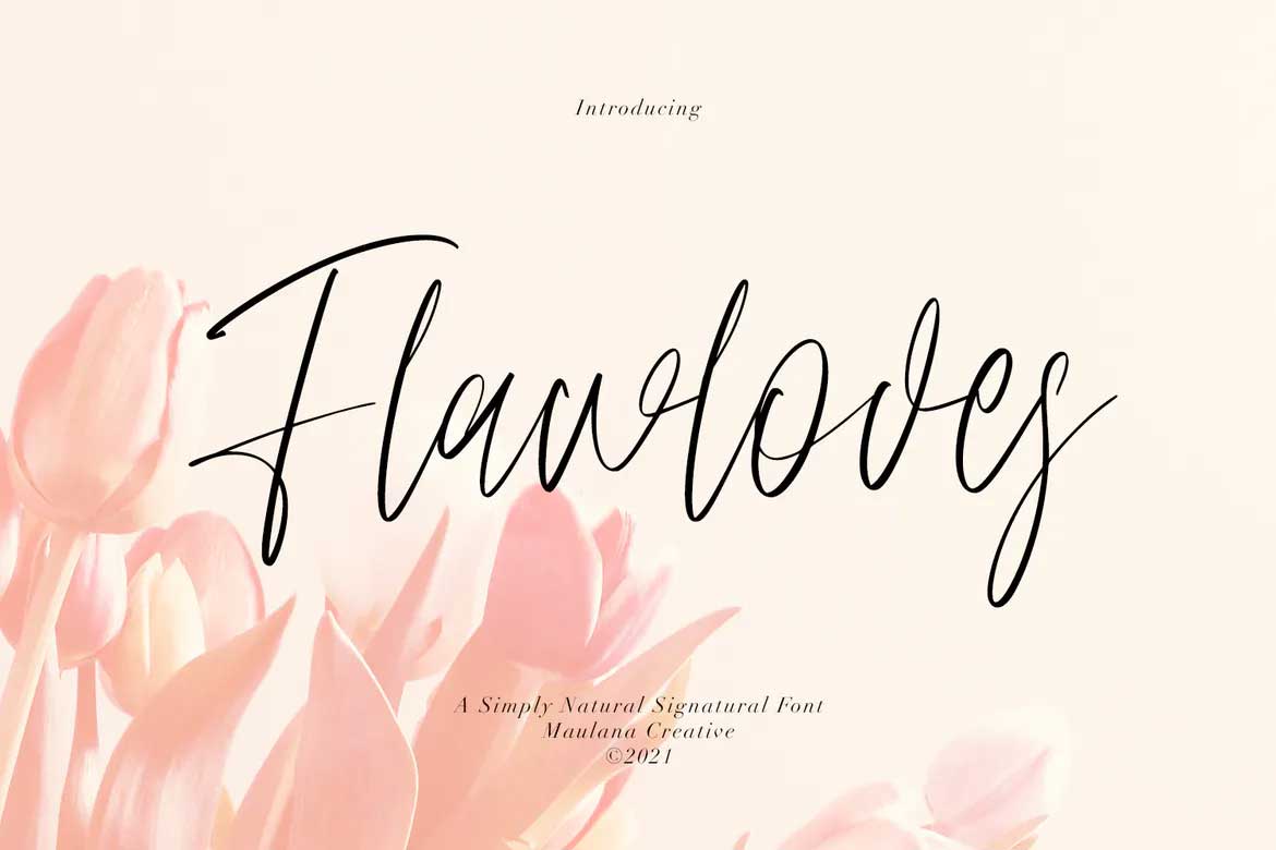 Flawloves Font
