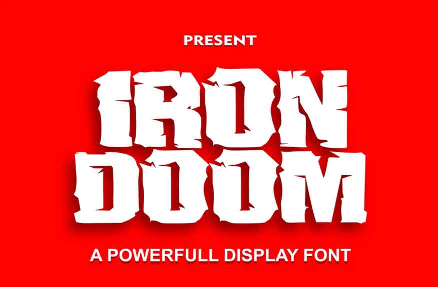 Iron Doom Font