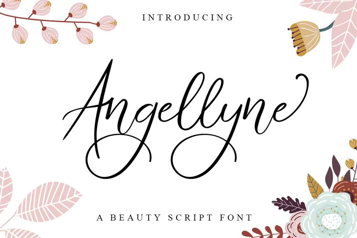 Angellyne Script Font