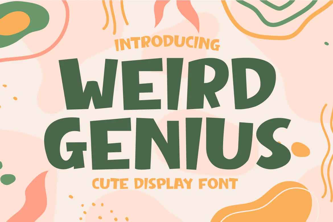 Weird Genius Font