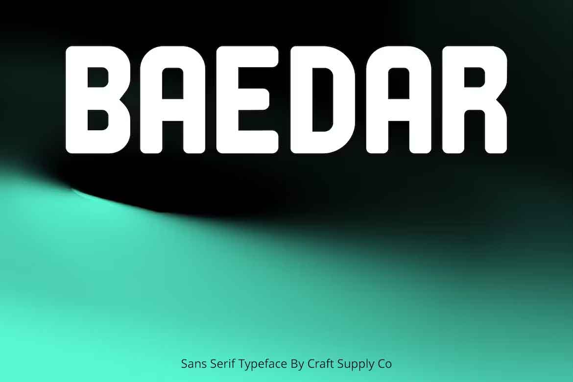 Baedar Font