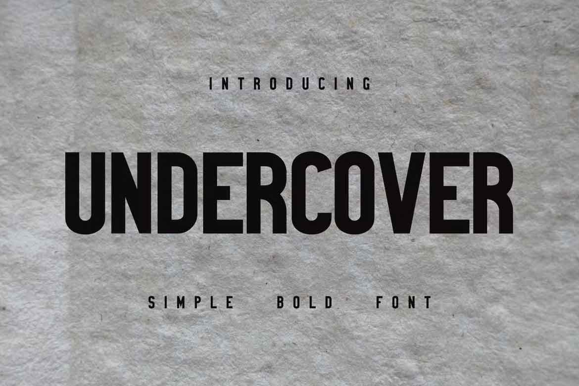 Undercover Font