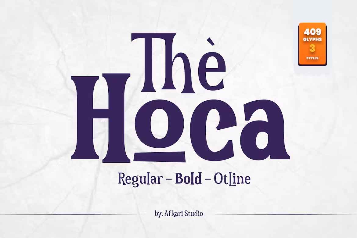 The Hoca Font