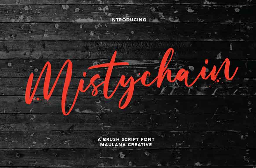 Mistychain Font