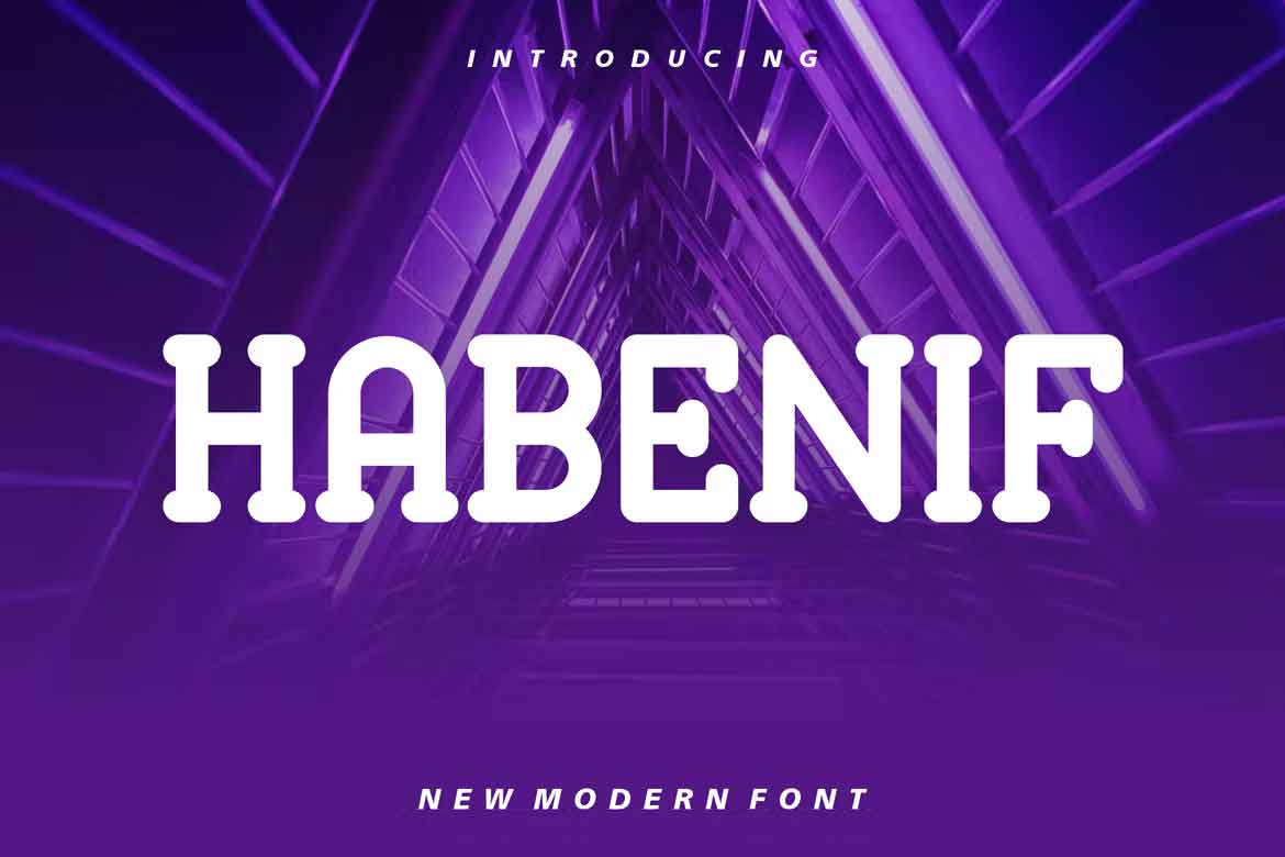 Habenif Font