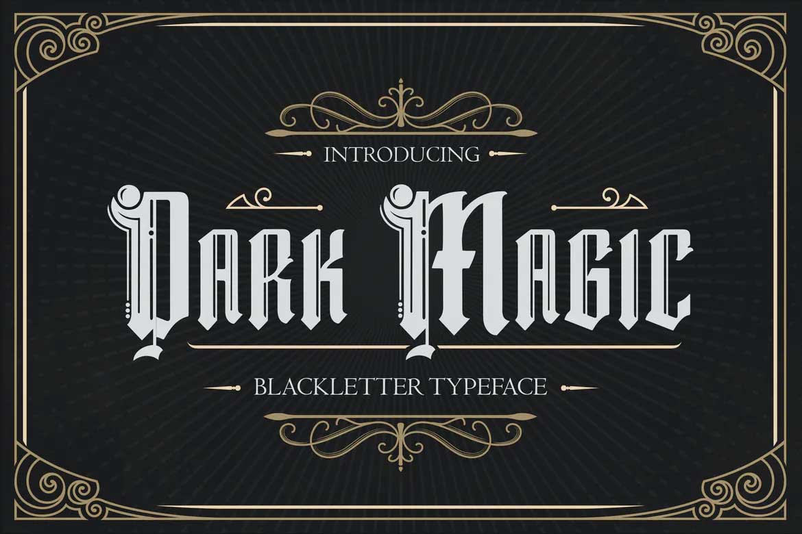 Dark Magic Font