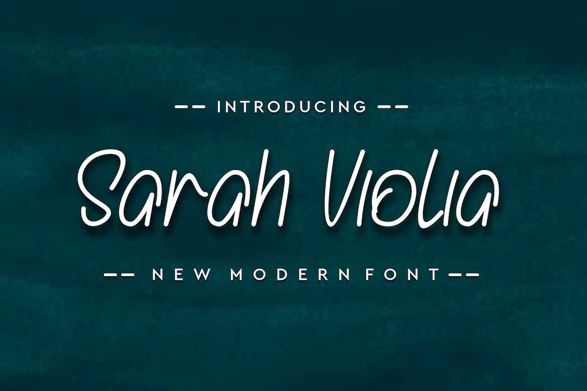 Sarah Violia Font