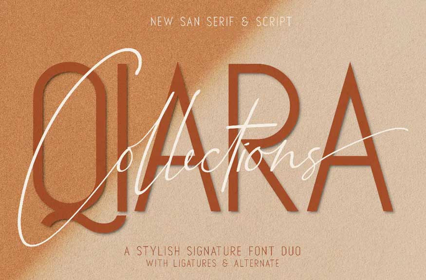 Qiara Collections Font