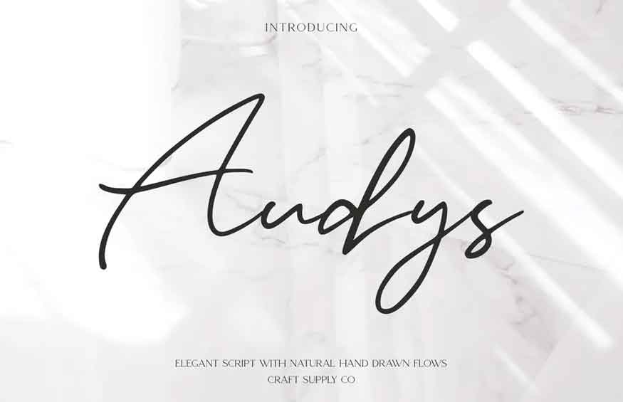 Audys Font