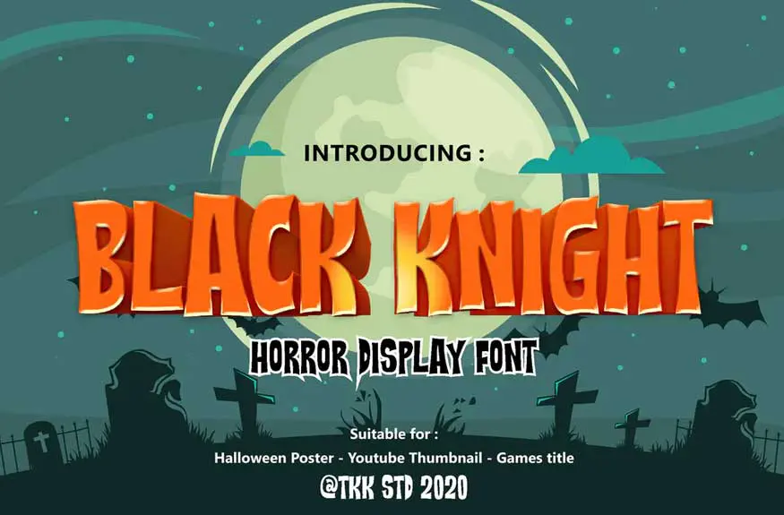 Black Knight - Mystery Gaming and Movie Font