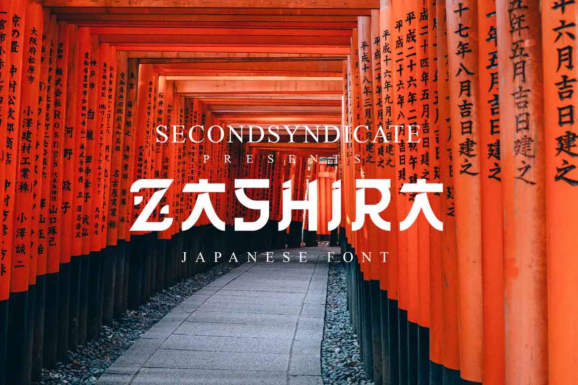 Zashira Japanese Font
