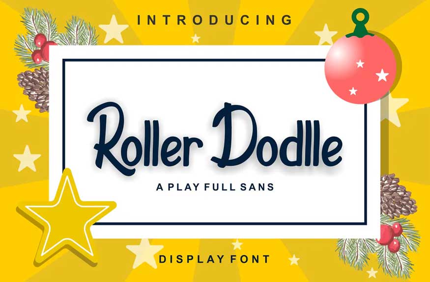 Roller Dodlle Font