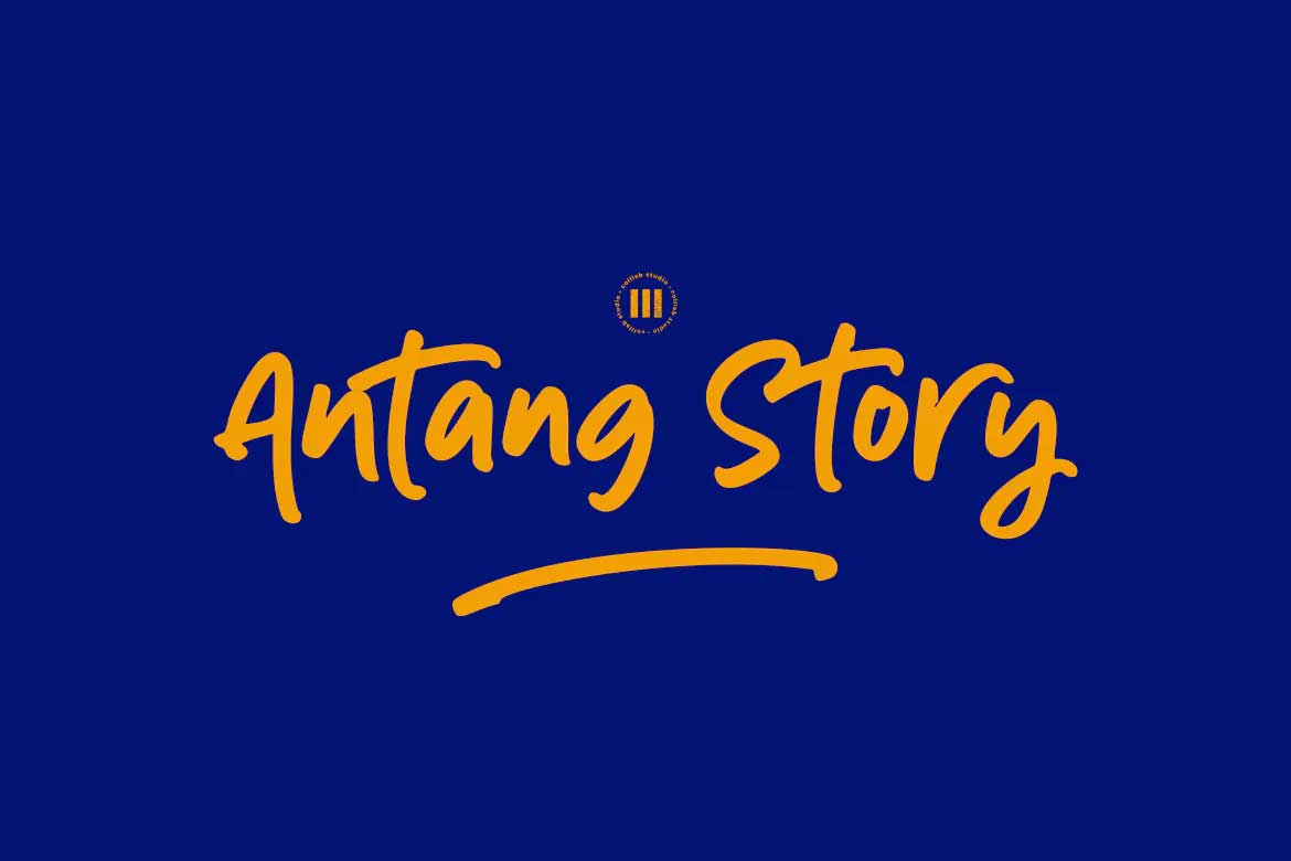 Antang Story Font