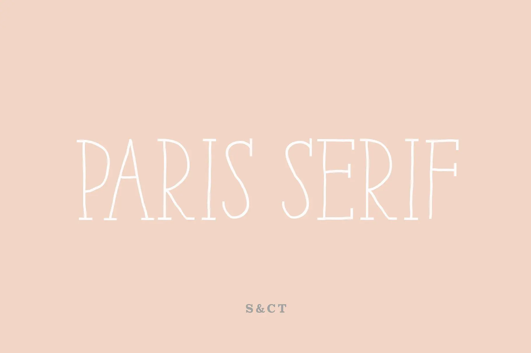 Paris Serif Font Family