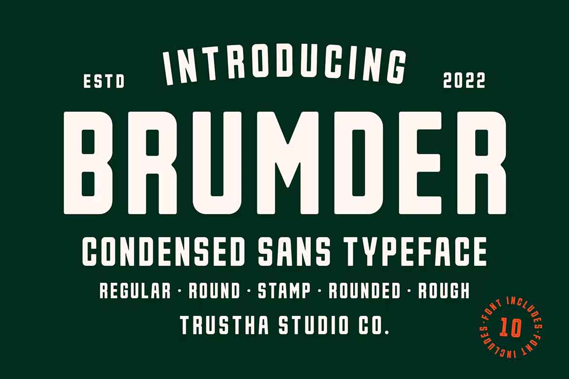 Brumder Font