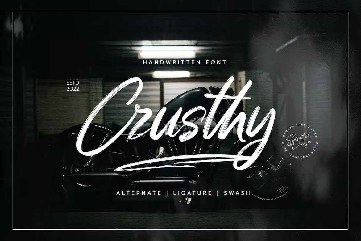 Crusthy Font