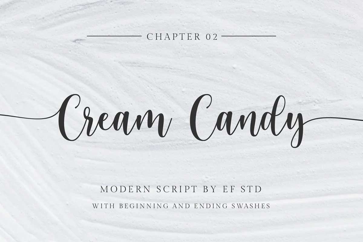 Cream Candy Font