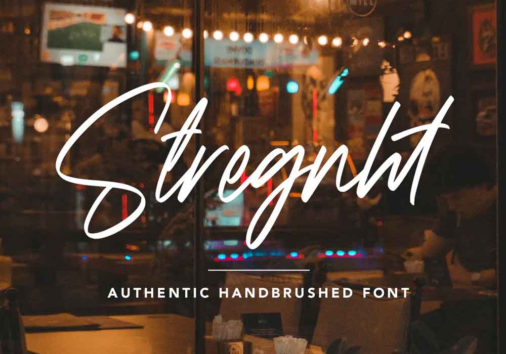 Strength Font