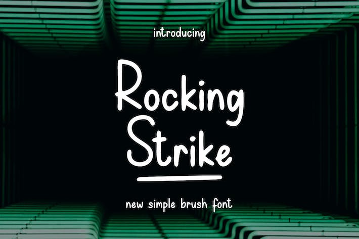 Rocking Strike Font